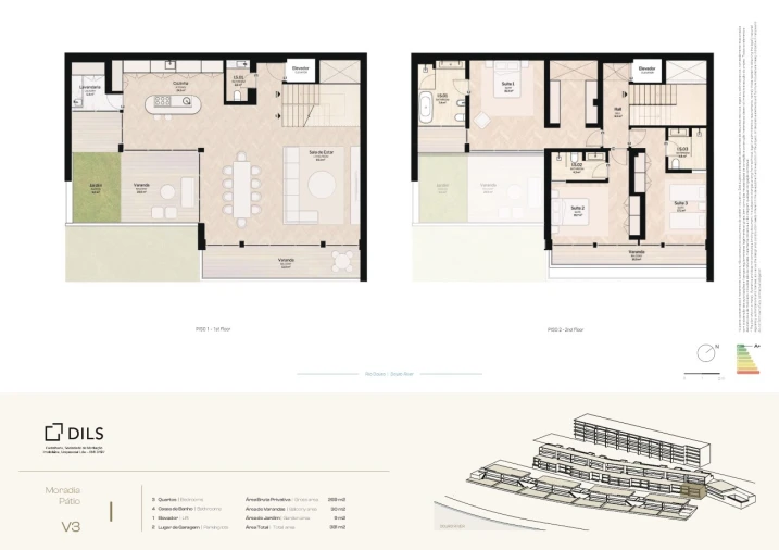 Moradia T3 para Venda em Campanhã Planta 2