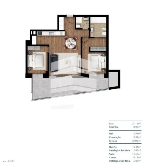 Apartamento T2 para Venda em Funchal (Santa Luzia)