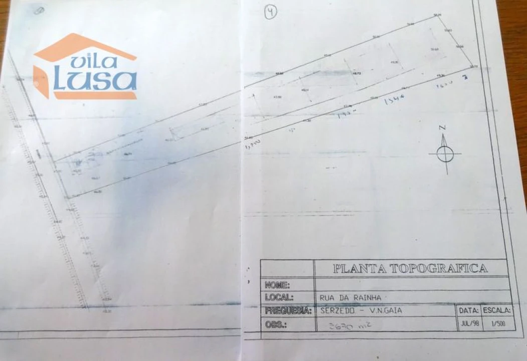 Terreno Agricola ou Rústico para Venda em Serzedo e Perosinho Foto 1