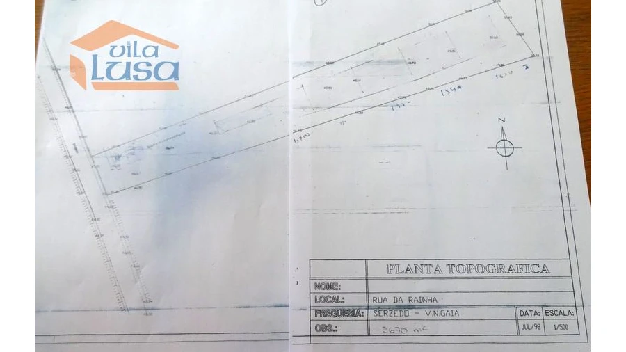Terreno Agricola ou Rústico para Venda em Serzedo e Perosinho