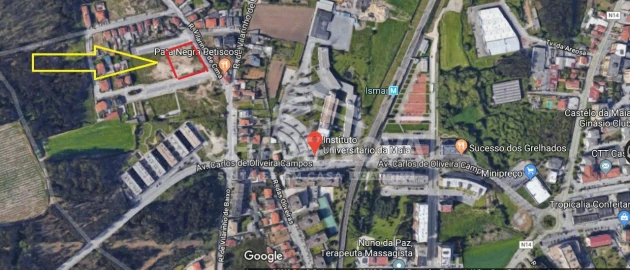 Terreno para Venda em Castêlo da Maia
