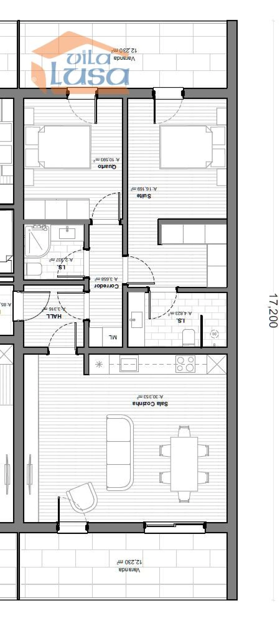 Apartamento T2 para Venda em Armação de Pera Foto 17