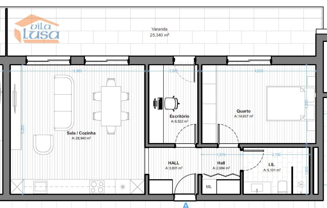 Apartamento T2 para Venda em Armação de Pera Foto 15