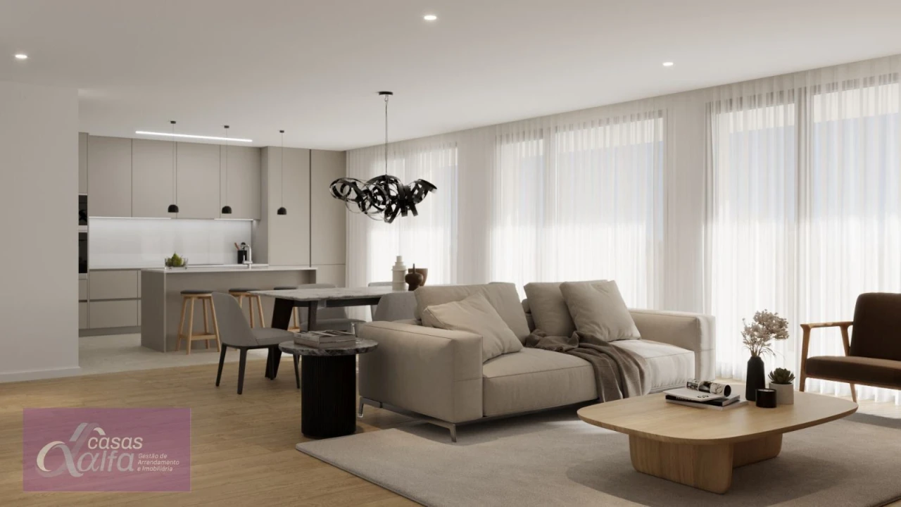 Apartamento T3 para Venda em Parceiros e Azoia Foto 3