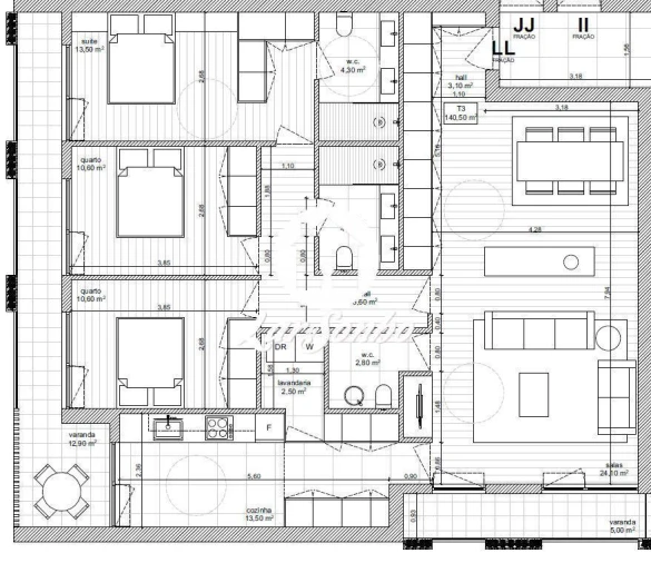 Apartamento T3 para Venda em Galegos (Santa Maria) Foto 7