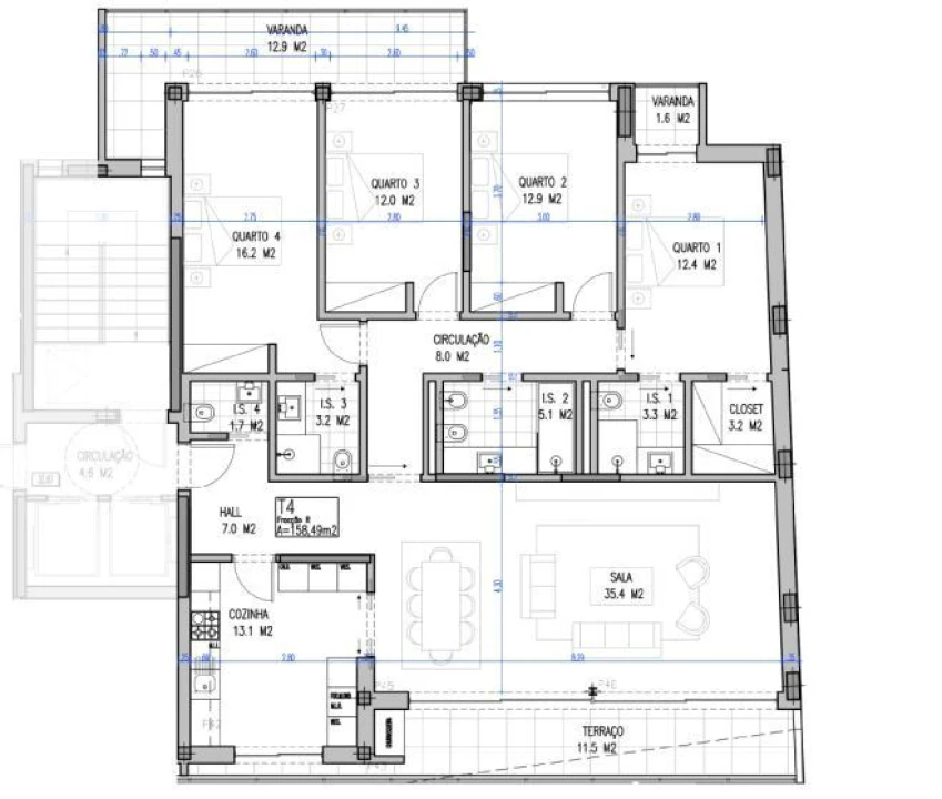 Apartamento T4 para Venda em Almada, Cova da Piedade, Pragal e Cacilhas Foto 10