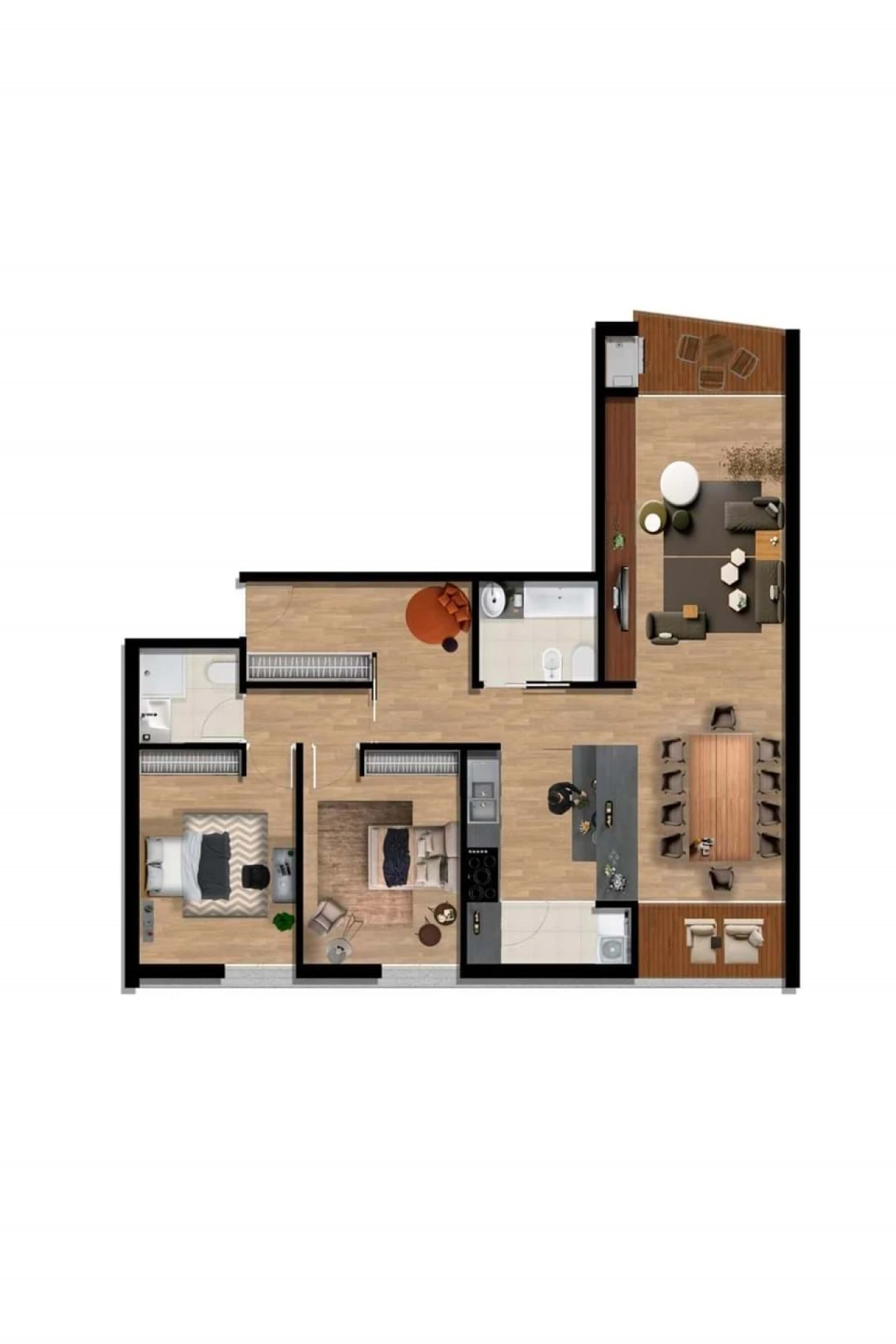 Apartamento T2 para Venda em Freamunde Foto 5