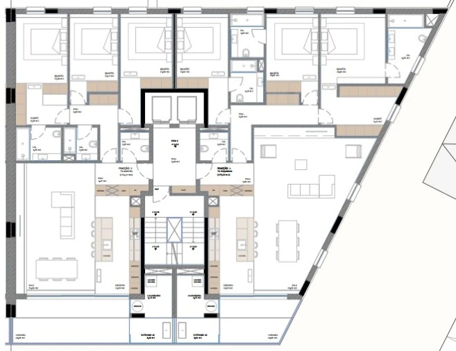 Apartamento T3 para Venda em Nogueira, Fraião e Lamaçães Planta 1