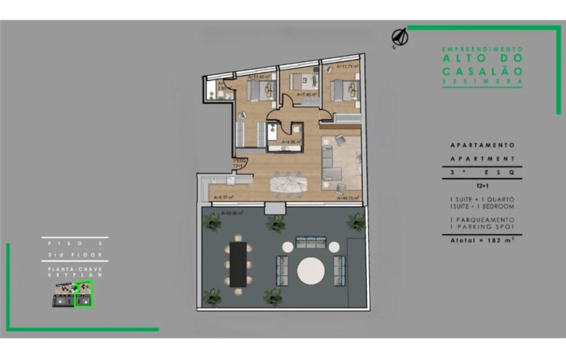 Apartamento T3 para Venda em Sesimbra (Castelo) Foto 21