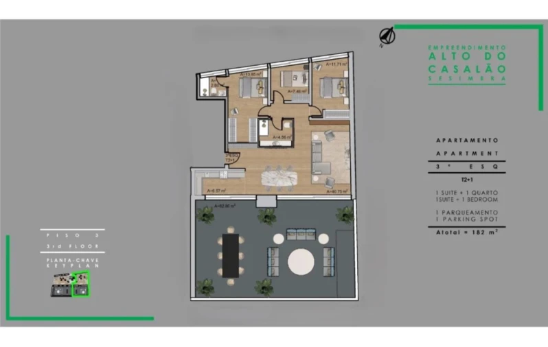 Apartamento T3 para Venda em Sesimbra (Castelo) Foto 21