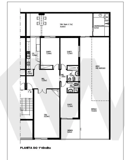 Apartamento T3 para Venda em Ramada e Caneças