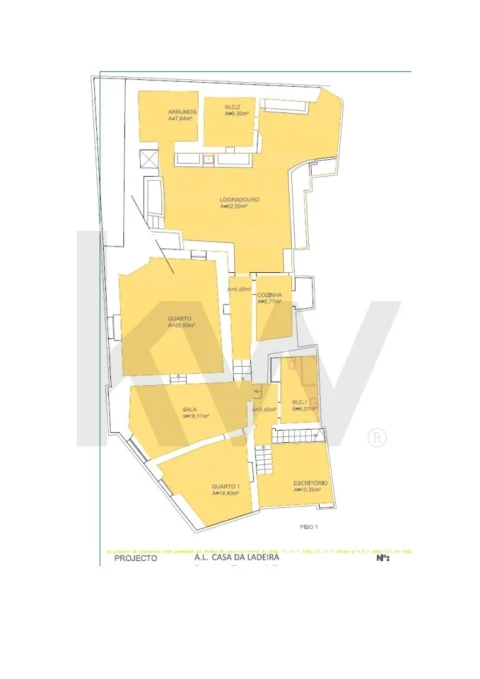 Moradia T3 para Venda em São Vicente e Ventosa