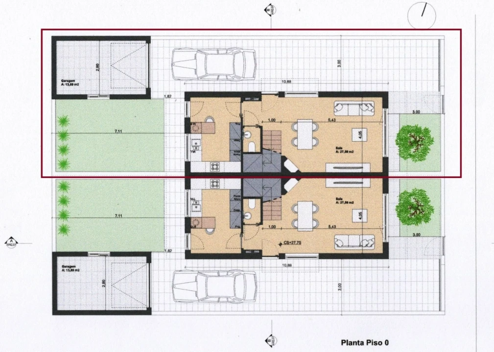 Moradia T3 para Venda em Quinta do Conde Planta 4