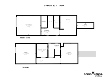 Moradia T2 para Venda em Bacelo e Senhora da Saúde