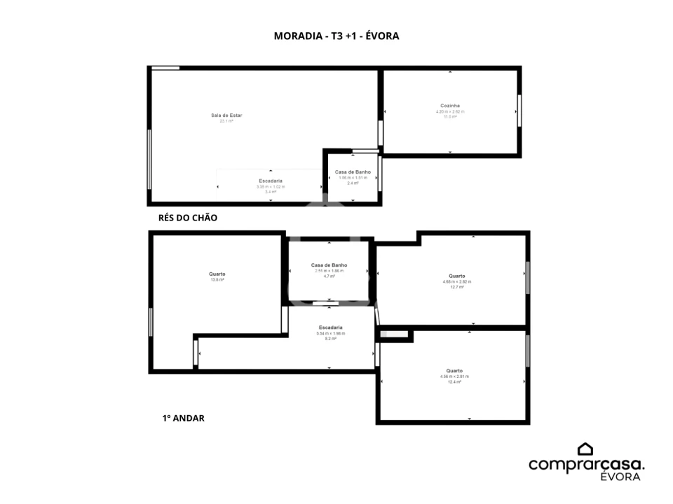 Moradia T3 para Venda em Malagueira e Horta das Figueiras Foto 5