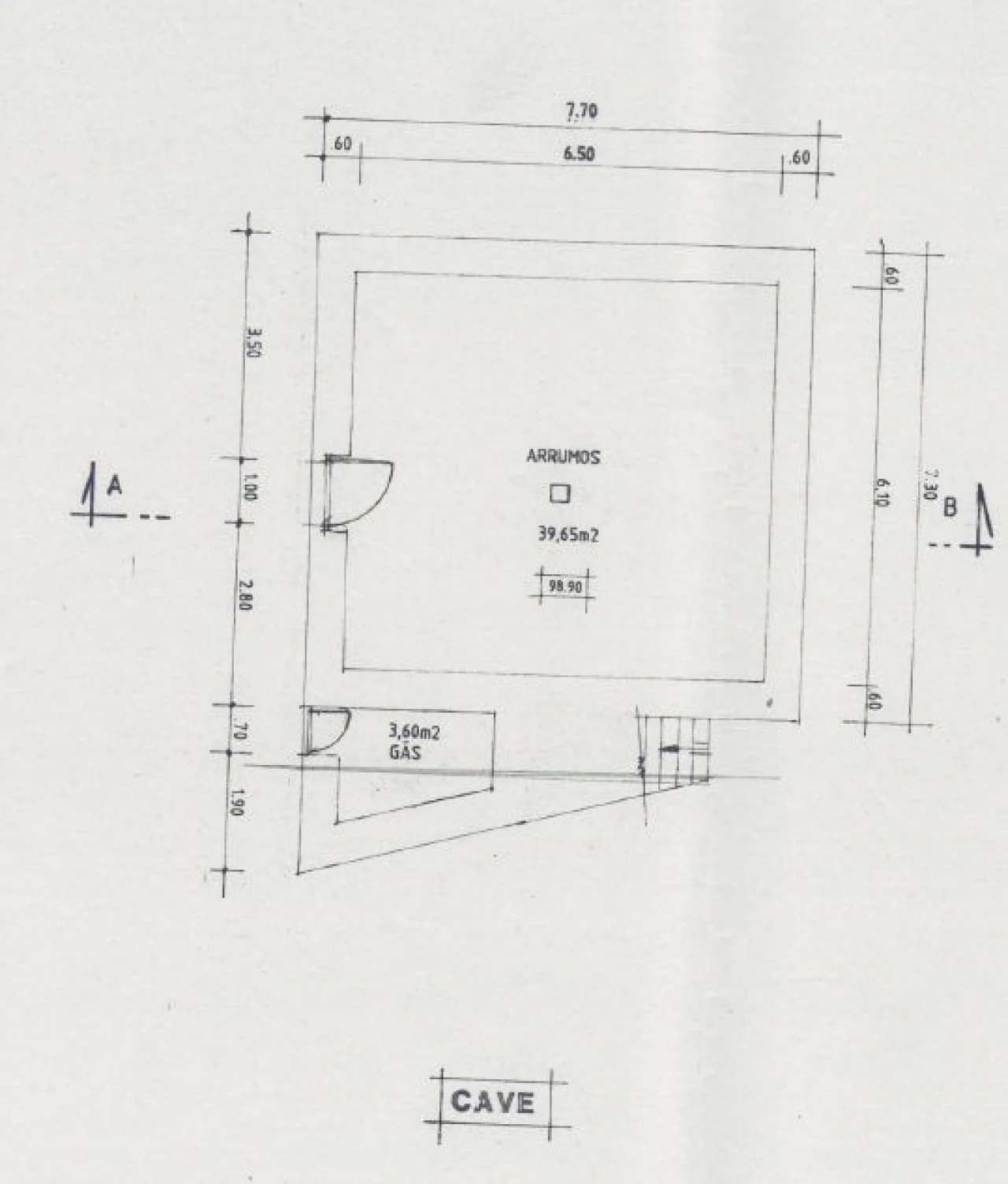 Moradia T1 para Arrendamento em Cerdeira Planta 2