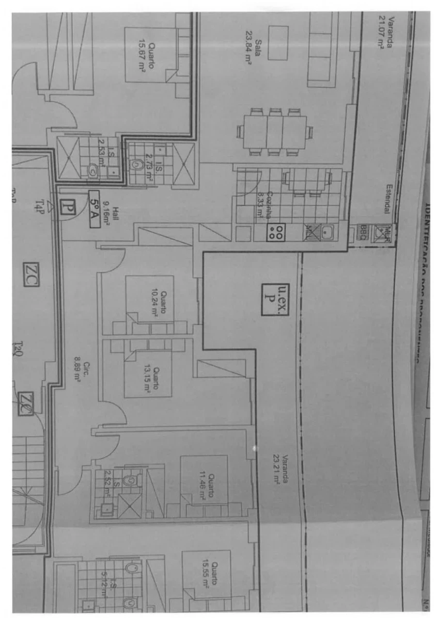 Apartamento T4 para Venda em Portimão Planta 1