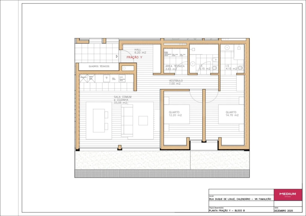 Apartamento T2 para Venda em Vila Nova de Famalicão e Calendário Foto 22