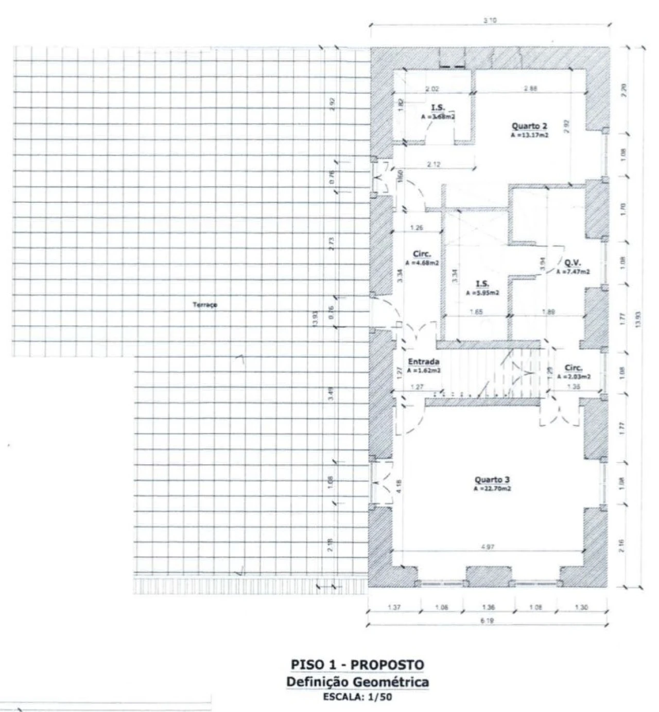 Moradia T3 para Venda em Azeitão (São Lourenço e São Simão) Planta 2