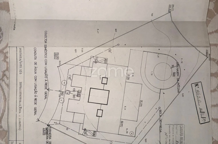 Moradia T6 para Venda em Carvalhal Planta 1