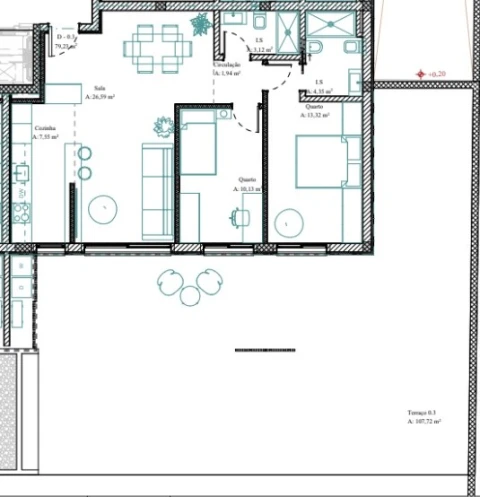 Apartamento T2 para Venda em Gafanha da Nazaré