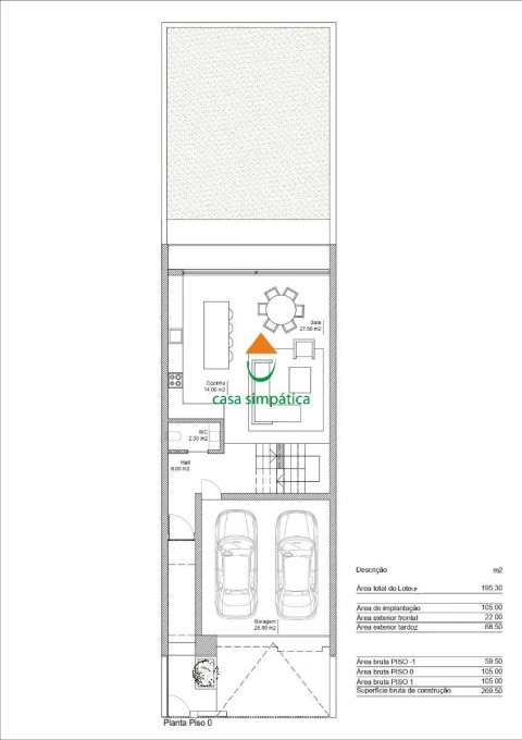 Moradia T3 para Venda em Fânzeres e São Pedro da Cova