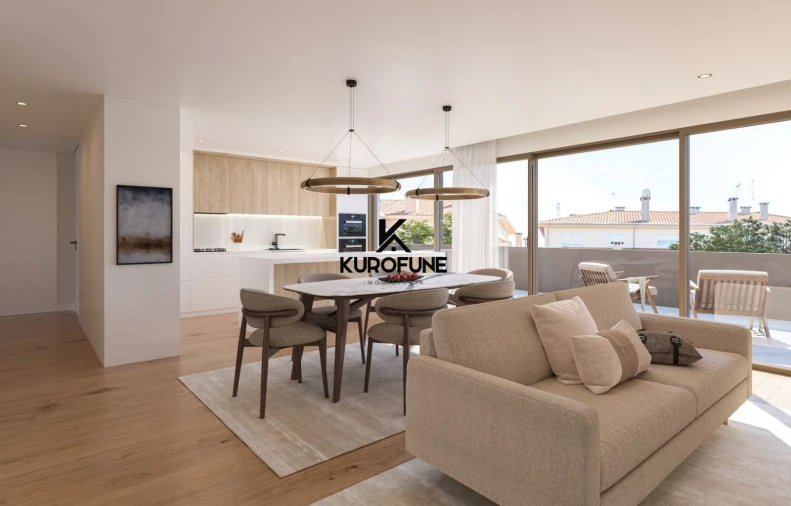 Apartamento T2 para Venda em Espinho Foto 2