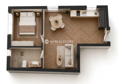 Apartamento T1 para Venda em Buarcos