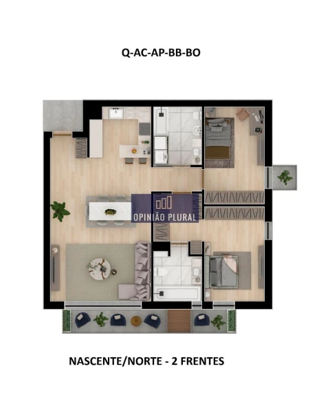 Apartamento T2 para Venda em Avintes
