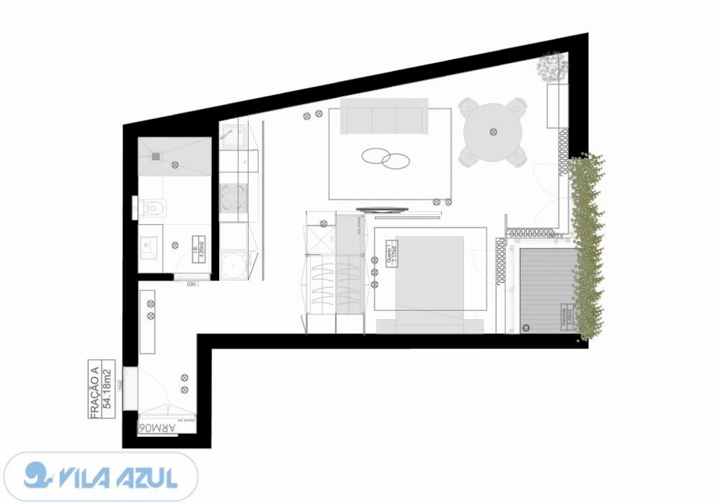 Apartamento T1 para Venda em São Mamede de Infesta e Senhora da Hora Foto 13