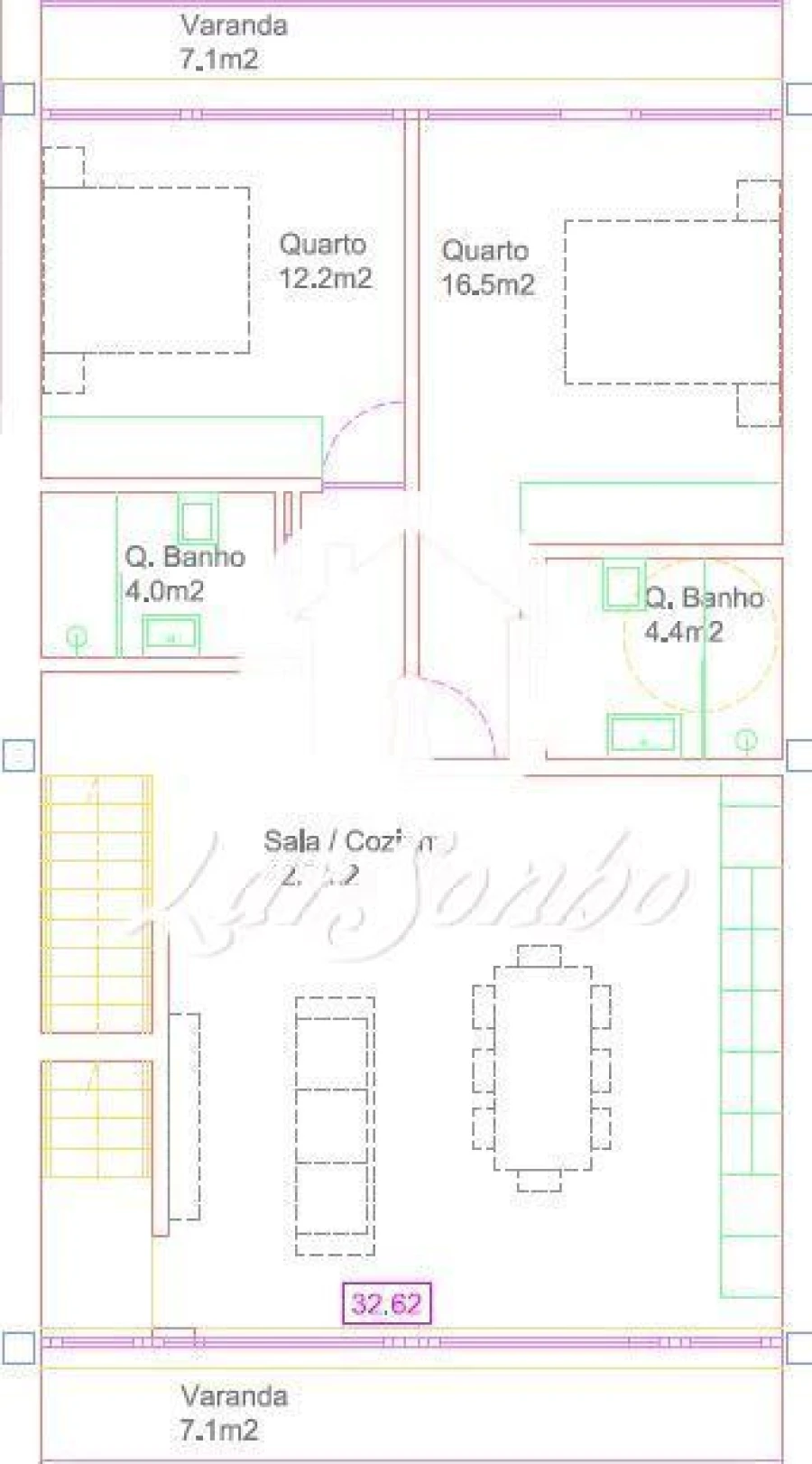 Apartamento T4 para Venda em Arcozelo Foto 21
