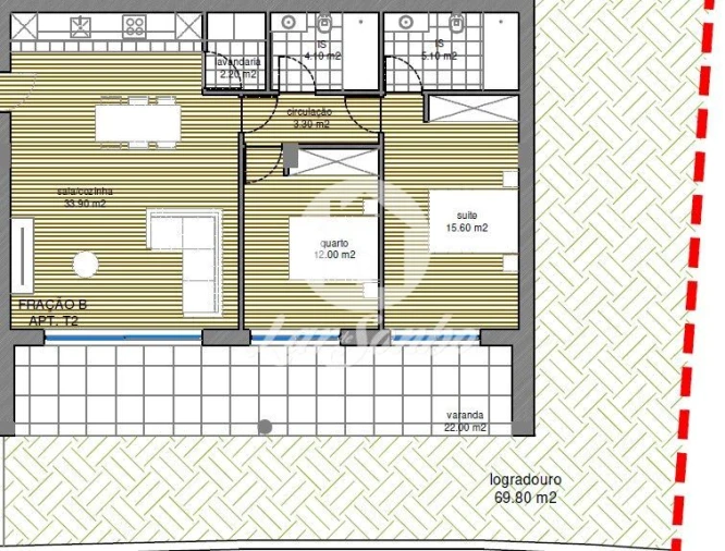 Apartamento T2 para Venda em Tamel (Santa Leocádia) e Vilar do Monte Foto 3
