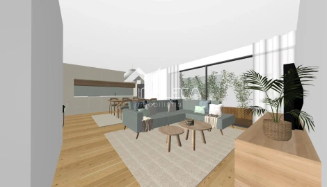 Apartamento T2 para Venda em Perafita, Lavra e Santa Cruz do Bispo