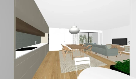 Apartamento T2 para Venda em Perafita, Lavra e Santa Cruz do Bispo