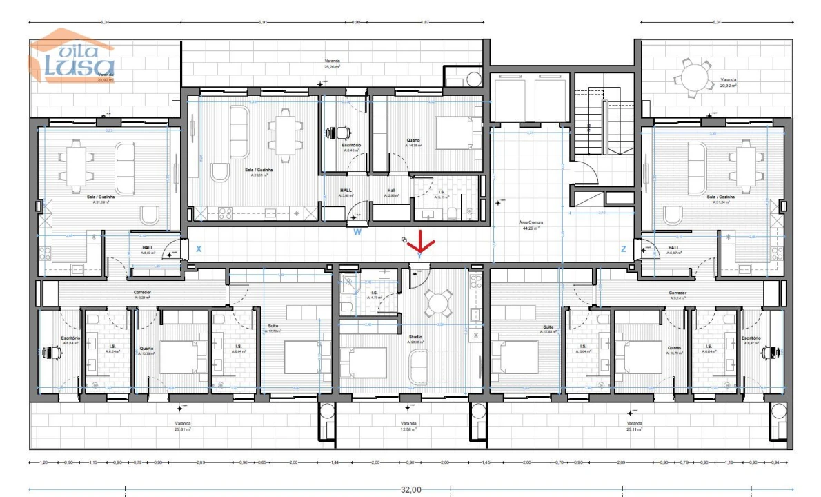Apartamento T0 para Venda em Armação de Pera Foto 9