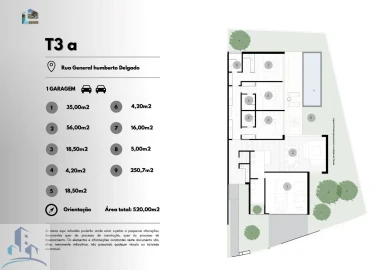 Moradia T3 para Venda em Arcozelo