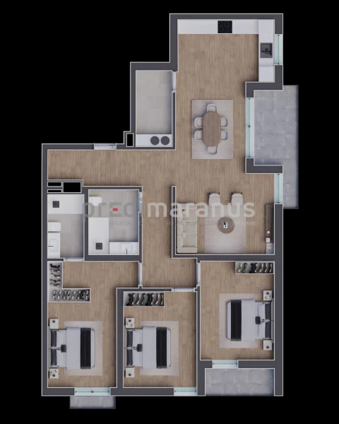 Apartamento T3 para Venda em Telões