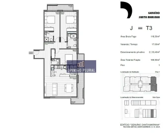 Apartamento T3 para Venda em Santa Marinha e São Pedro da Afurada