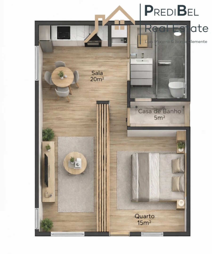 Apartamento T1 para Venda em Cacém e São Marcos Foto 31