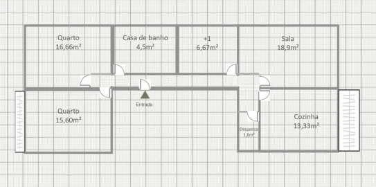 Apartamento T2 para Venda em Custóias, Leça do Balio e Guifões