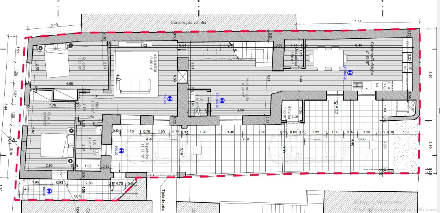 Moradia T3 para Venda em Ericeira Planta 2