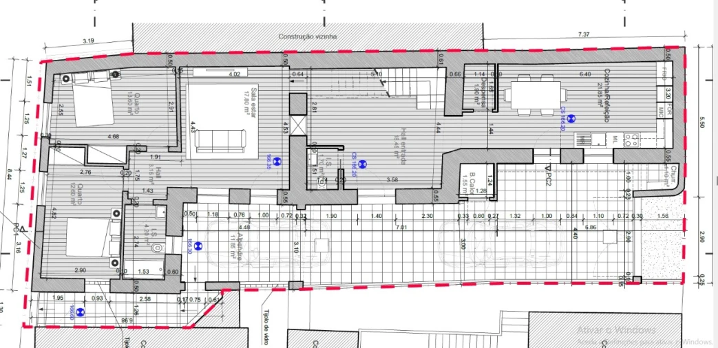 Moradia T3 para Venda em Ericeira Planta 2