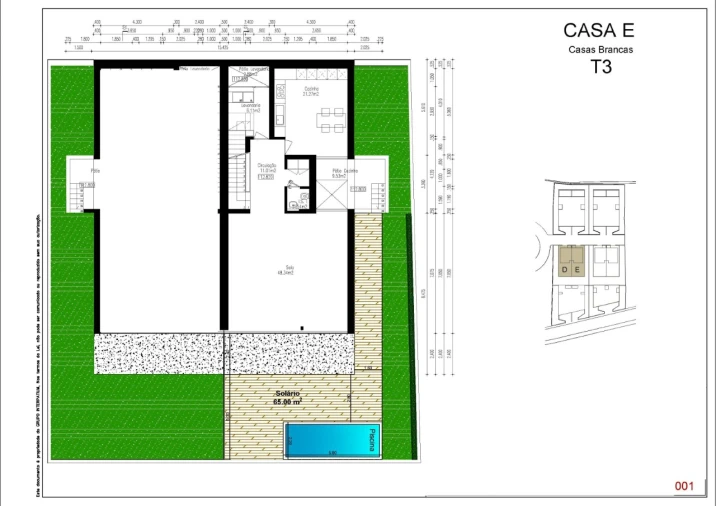 Moradia T3 para Venda em São Martinho Planta 2