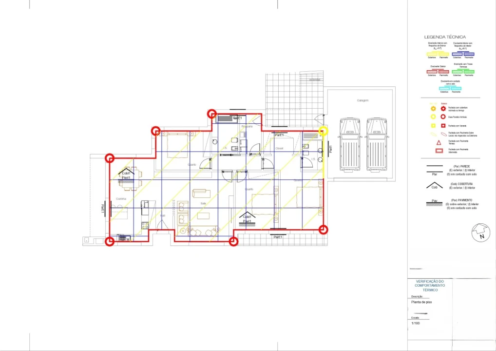 Moradia T3 para Venda em Souto da Carpalhosa e Ortigosa Planta 10