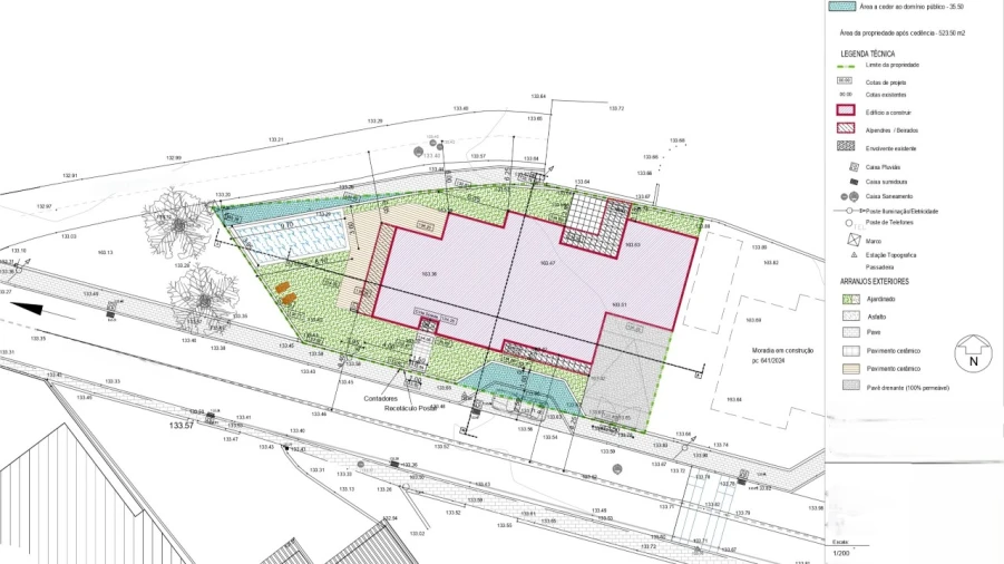 Moradia T3 para Venda em Souto da Carpalhosa e Ortigosa Planta 1
