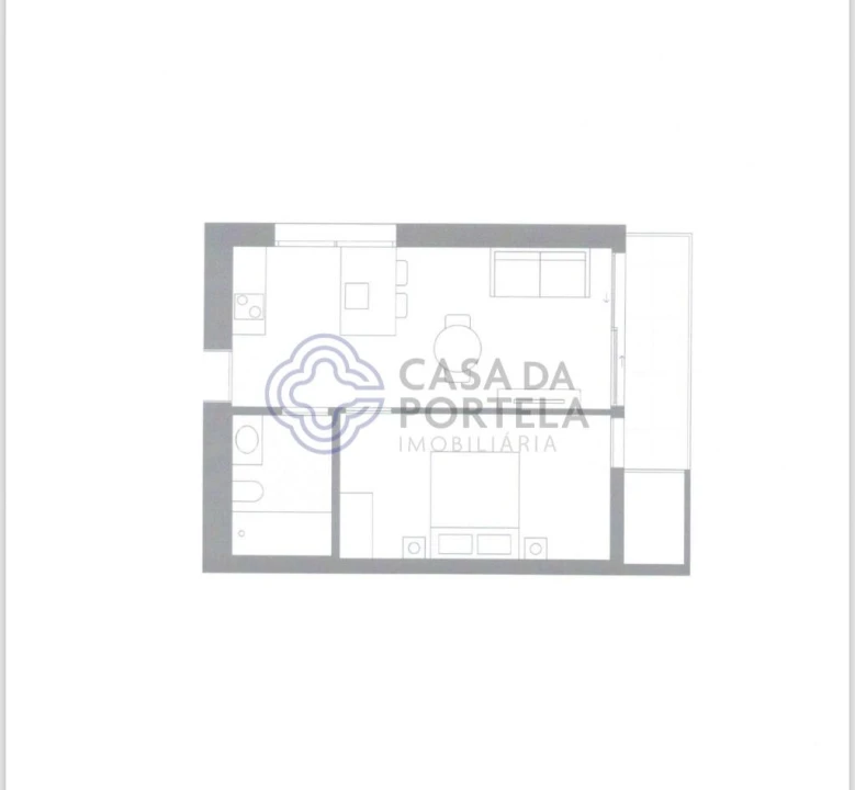 Apartamento T1 para Venda em Santa Marinha e São Pedro da Afurada Foto 13