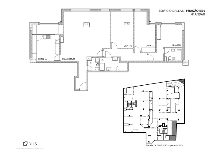 Apartamento T3 para Venda em Ramalde Planta 1