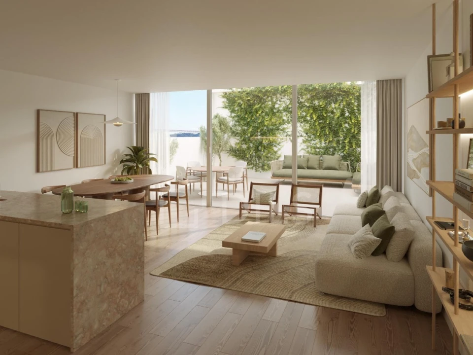 Apartamento T2 para Venda em Ajuda Foto 2
