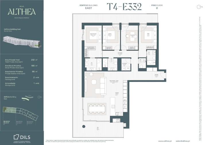 Apartamento T4 para Venda em Queluz e Belas Planta 1