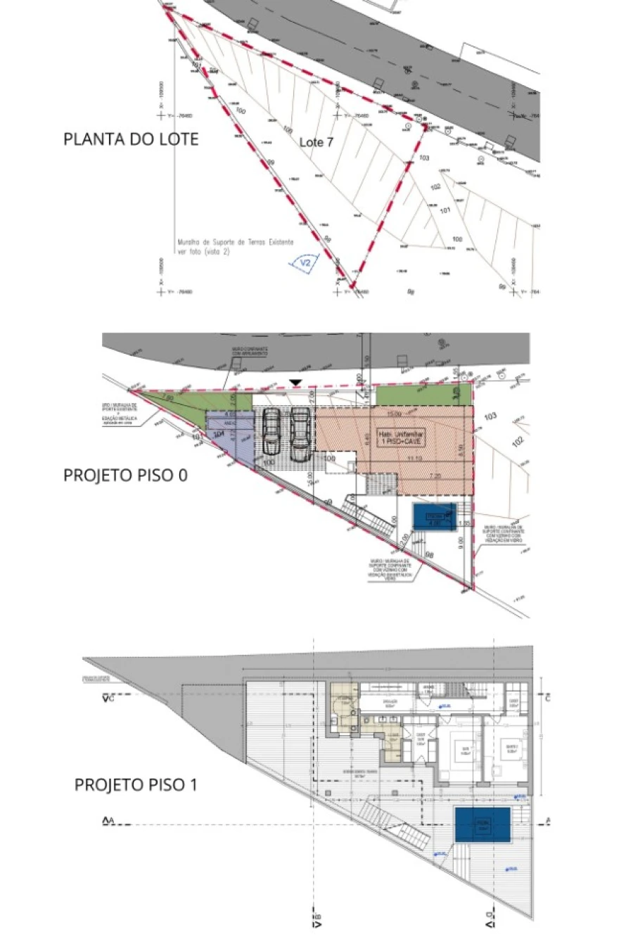 Terreno para Venda em Ericeira Planta 1
